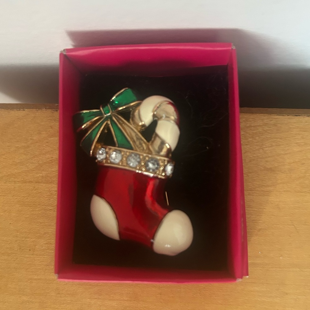 Christmas pin. FREE WITH PURCHASE